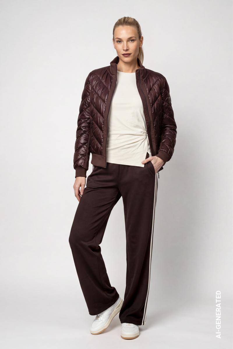 Jacke mit Neopren