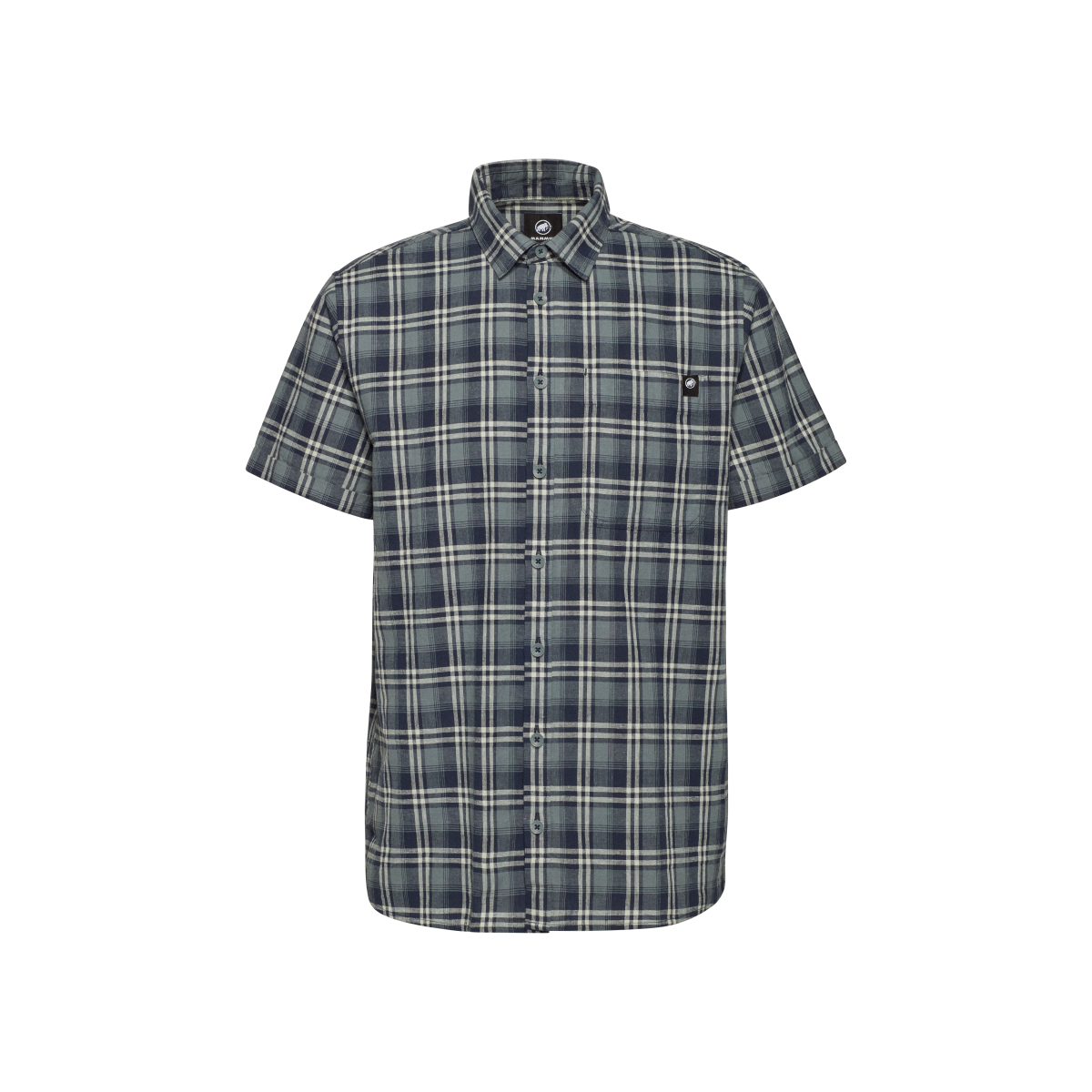 Herren Kurzarm-Hanffaserhemd Trovat Summer