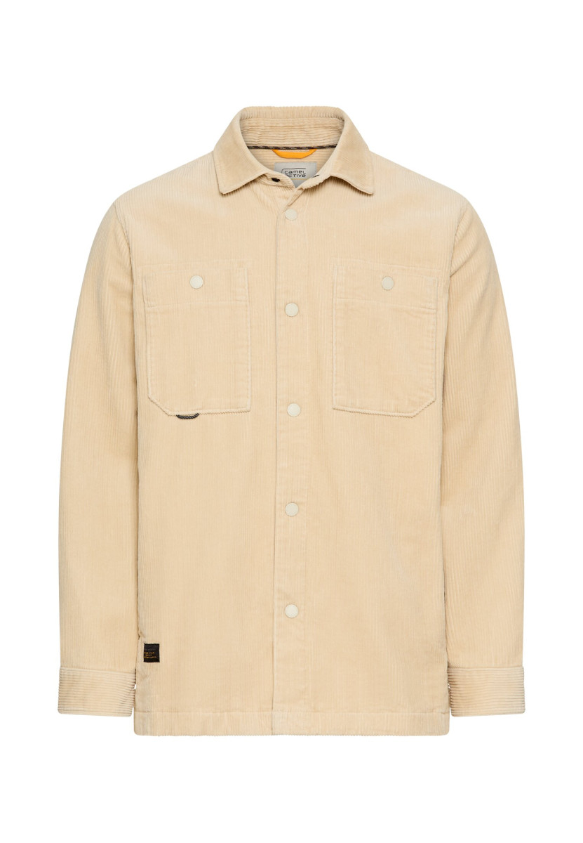 Herren Cord Overshirt