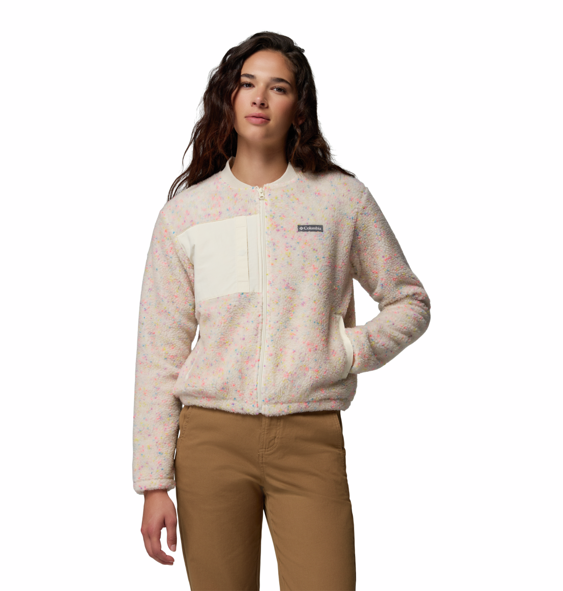 Damen Fleece-Jacke Stellar Path