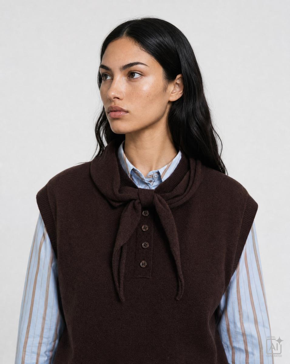 Damen Pullunder Slipover