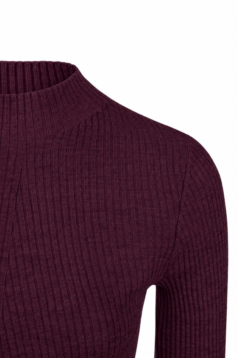 Damen Stehkragen-Pullover
