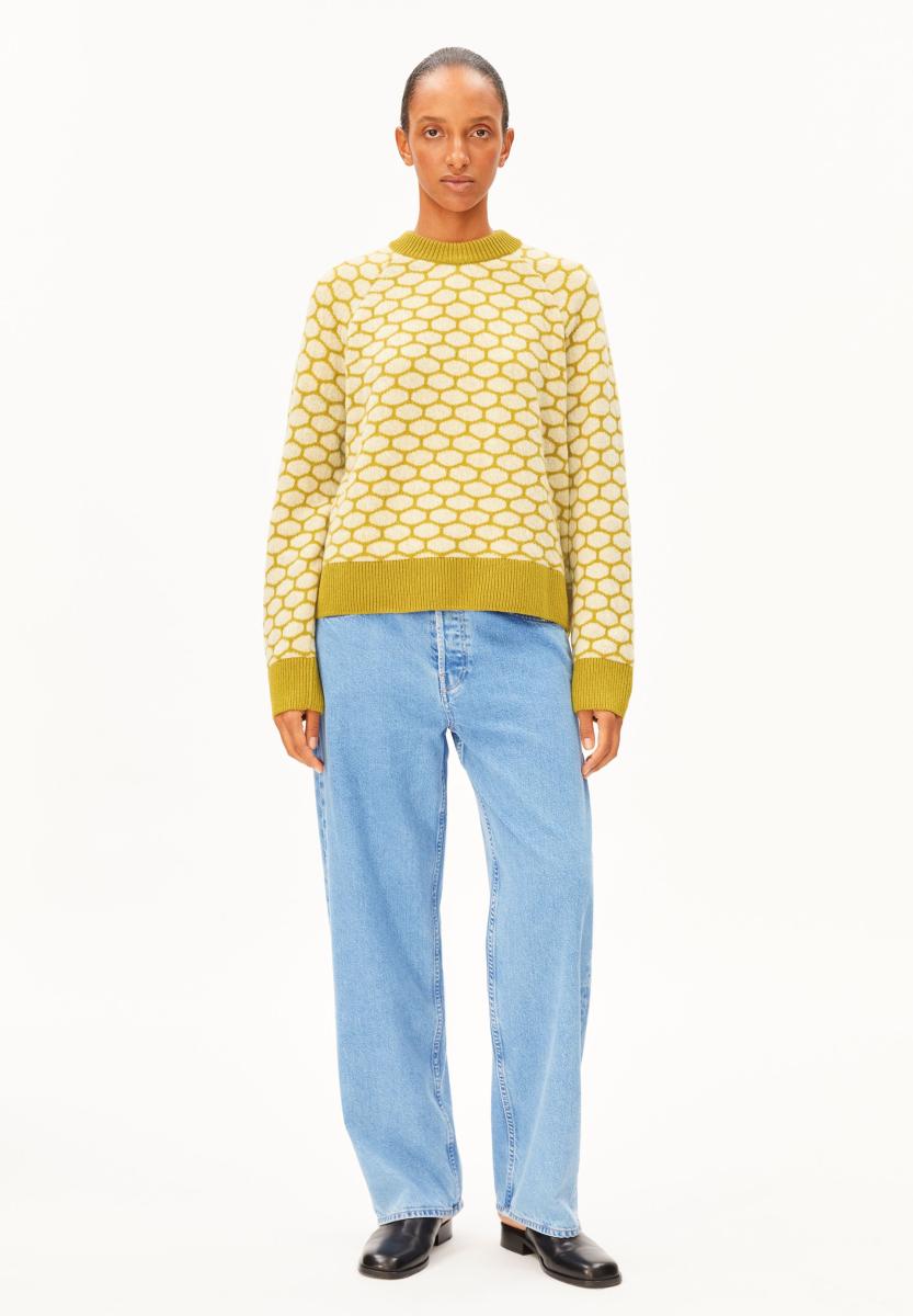 Damen Pullover Multi Dot