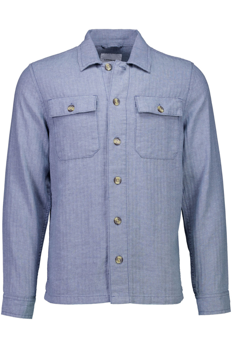 Herren Overshirt aus Leinenmix