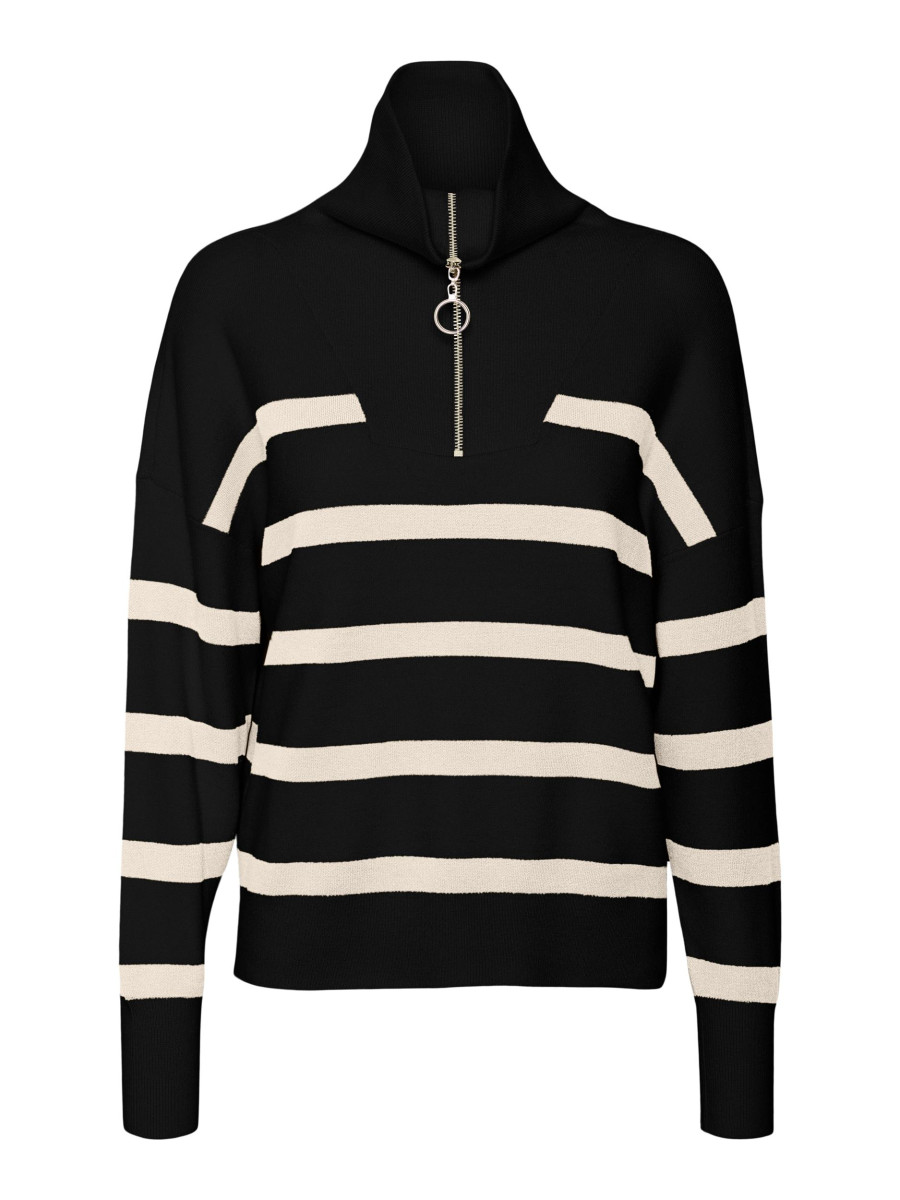 Damen Pullover VMSABA STRIPE