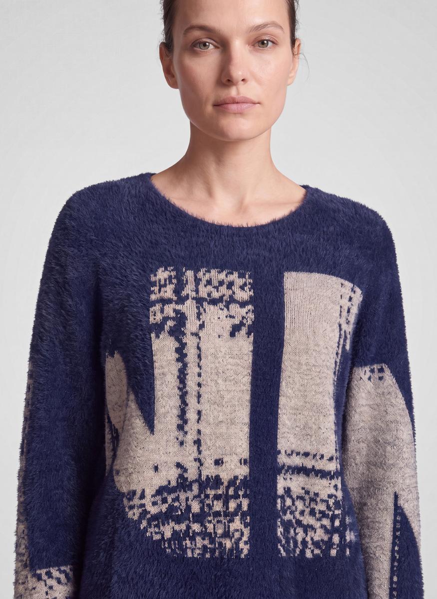 Damen Pullover Checks Please