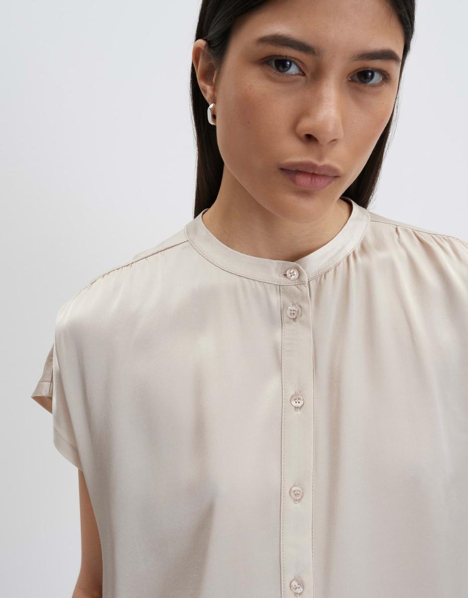 Damen Jerseyshirt Koralie detail