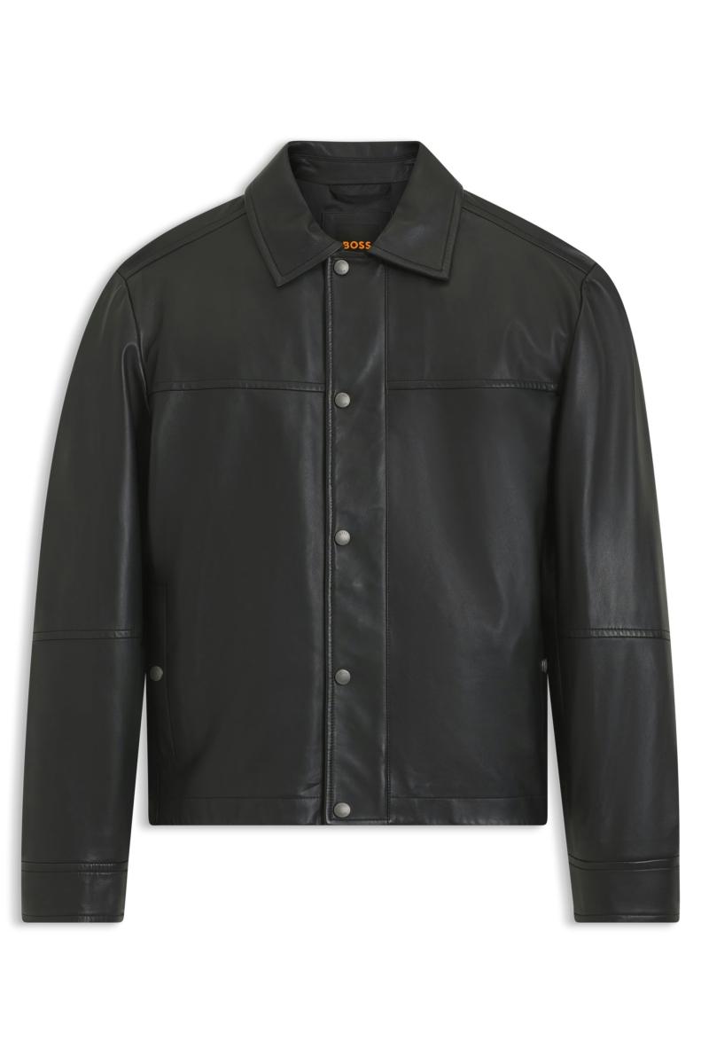 Herren Lederhemd Joban