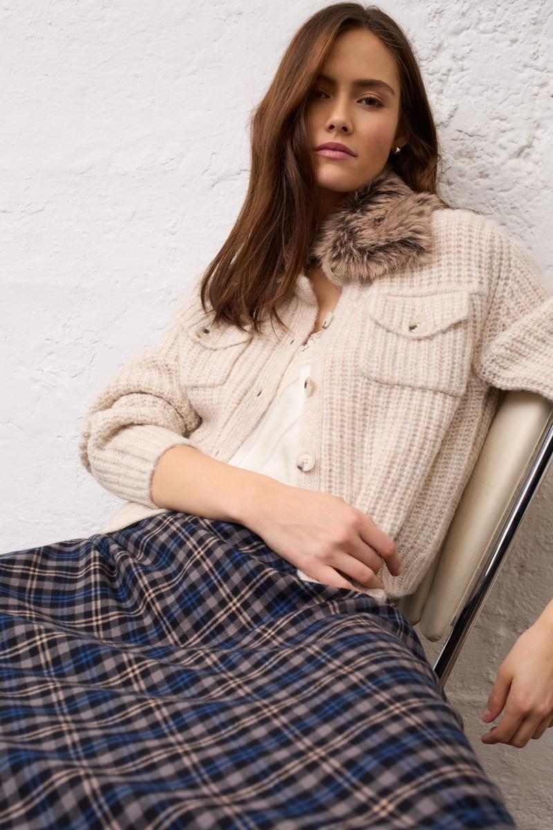 Damen Strickjacke