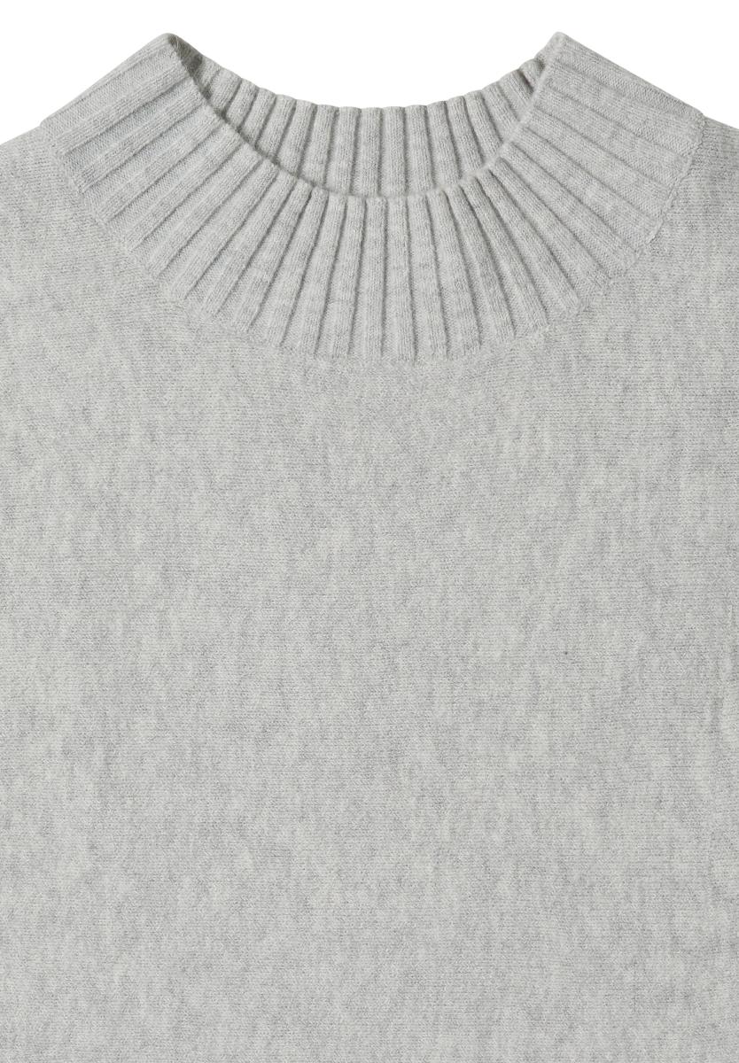 Damen Dolman Pullover mit Turtle Neck
