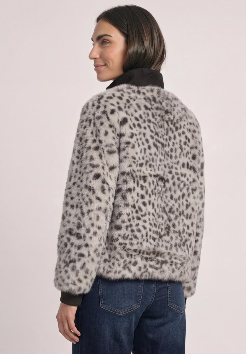Damen Fake Fur Jacke