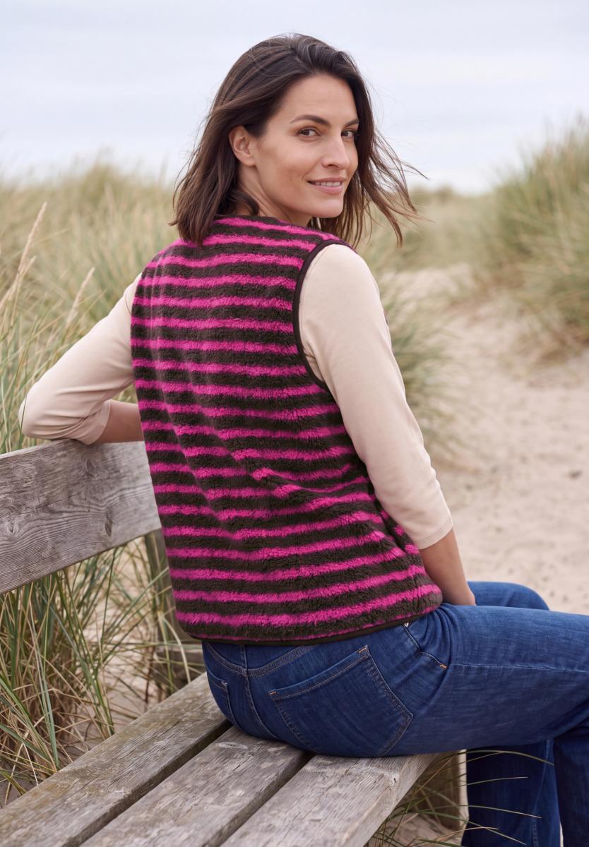 Damen Teddy-Weste