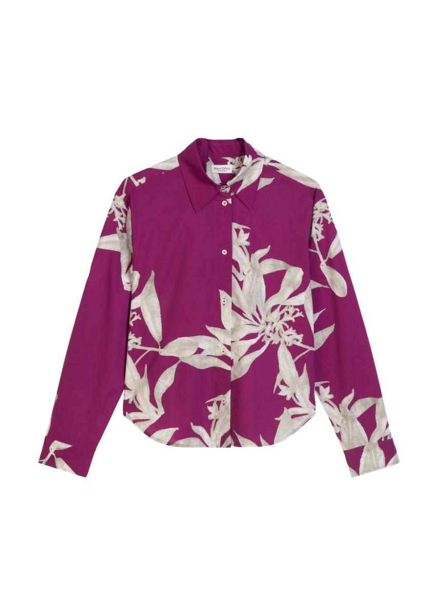 Print-Bluse relaxed