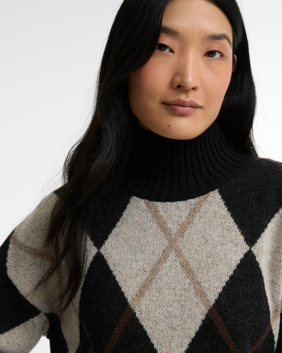 Damen Wollpullover Marlow Argyle