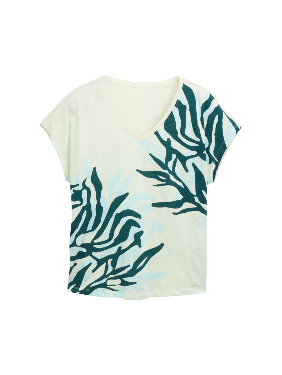 Curvy T-Shirt mit Print
