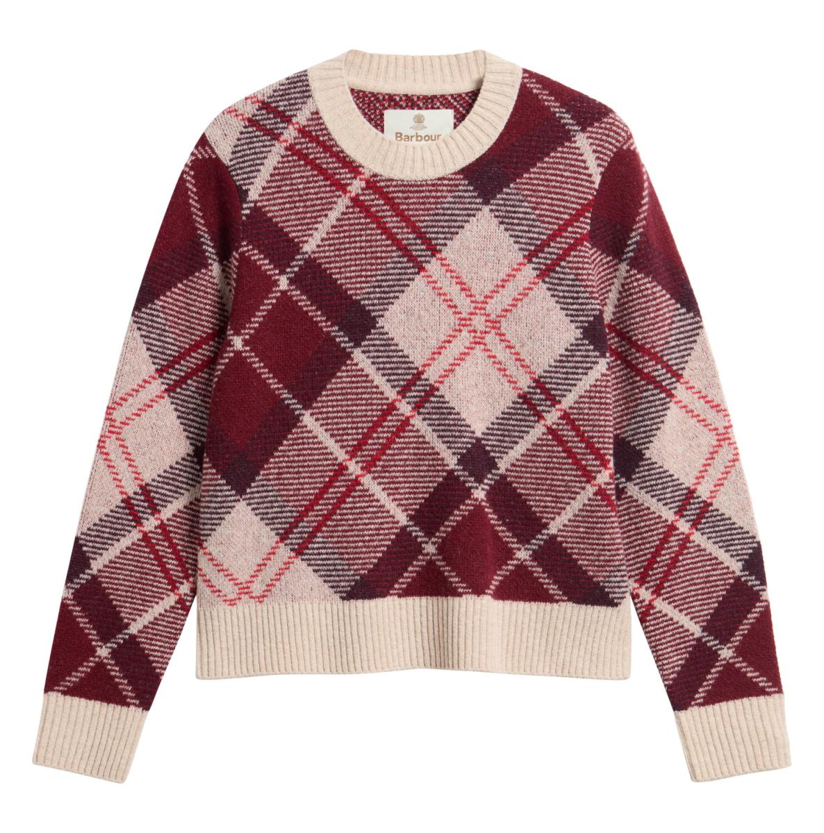 Damen Wollpullover Stevie Tartan