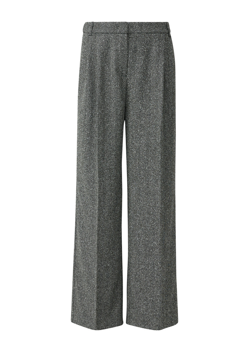 Damen Bundfaltenhose