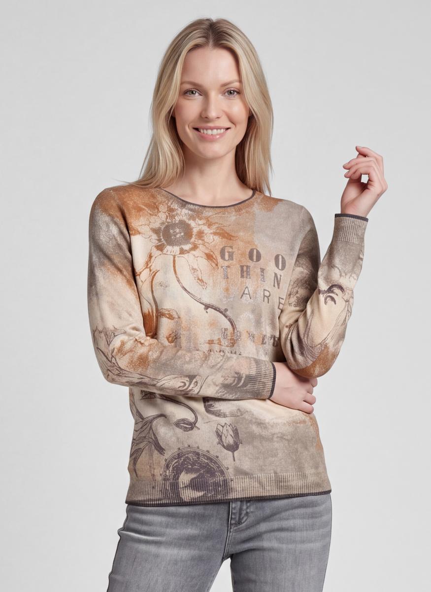 Damen Pullover Sunset Valley