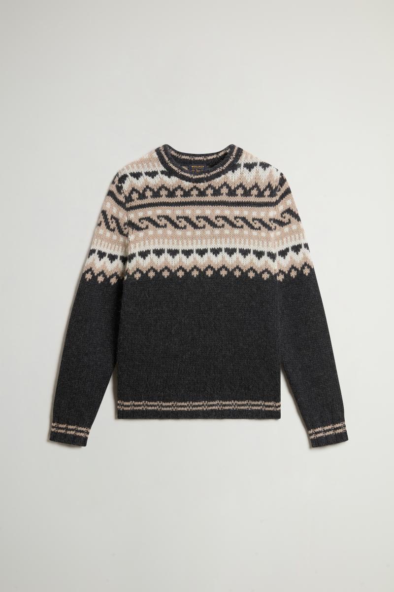 Herren Pullover mit Fair-Isle-Muster