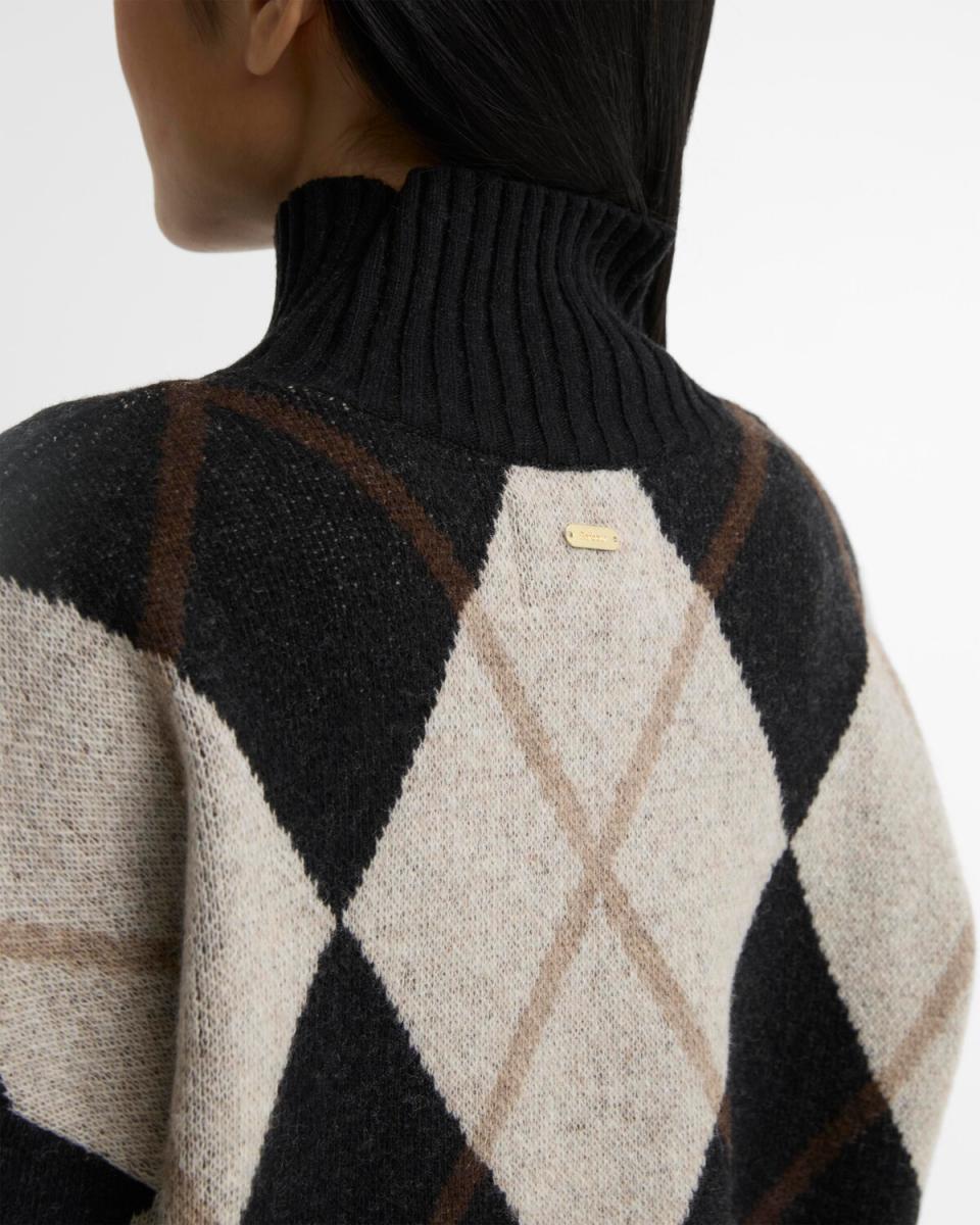 Damen Wollpullover Marlow Argyle