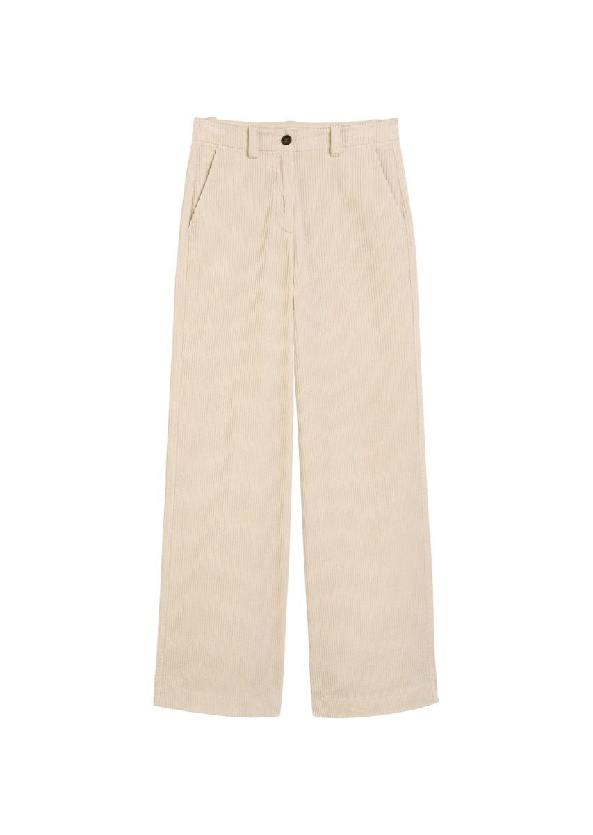 Damen Cordhose wide