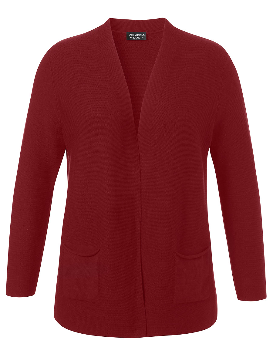 Curvy Strickjacke