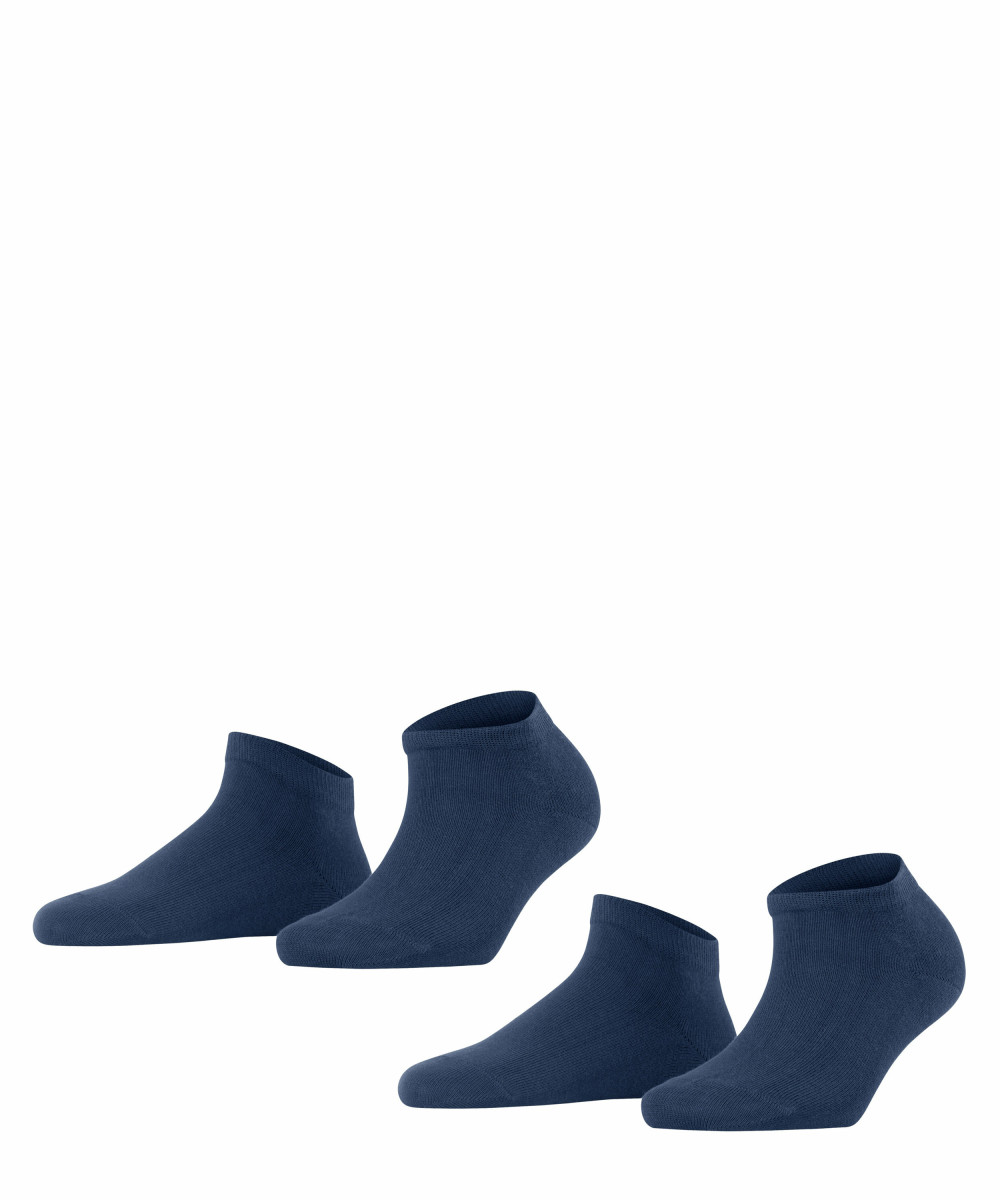 Damen Sneakersocken Happy 2-Pack