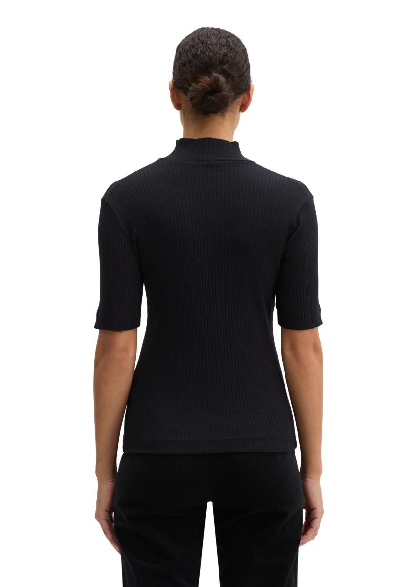 Damen Ripp-Jersey-T-Shirt