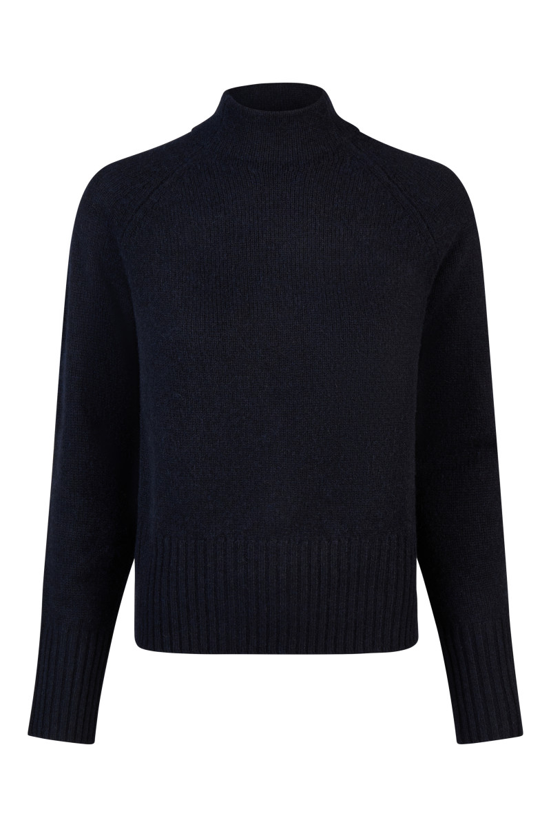 Herren Strickpullover Stehkragen Cashmere