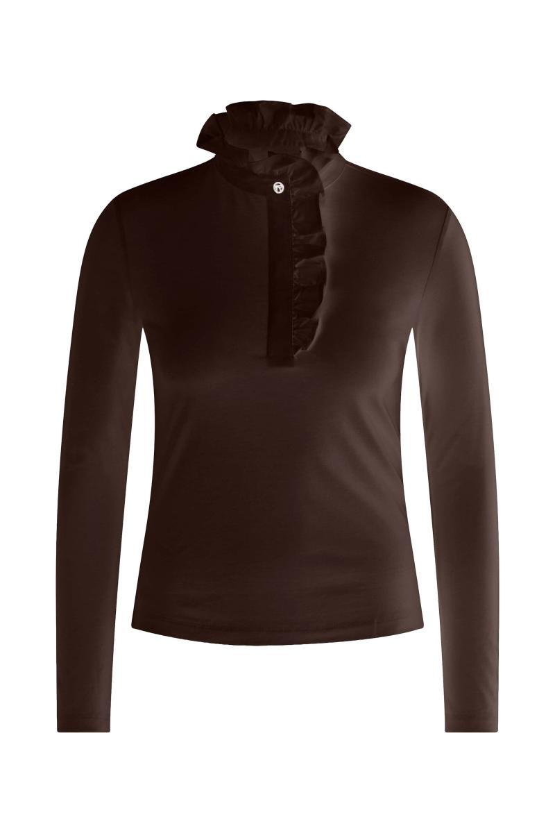 Damen Langarmshirt Organic Frill