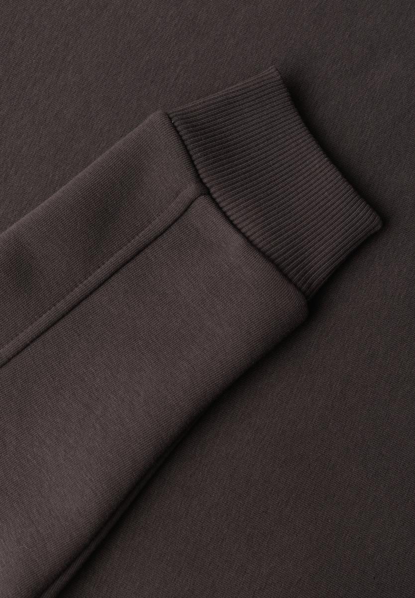 Damen Sweatshirt Mit Zierdetail