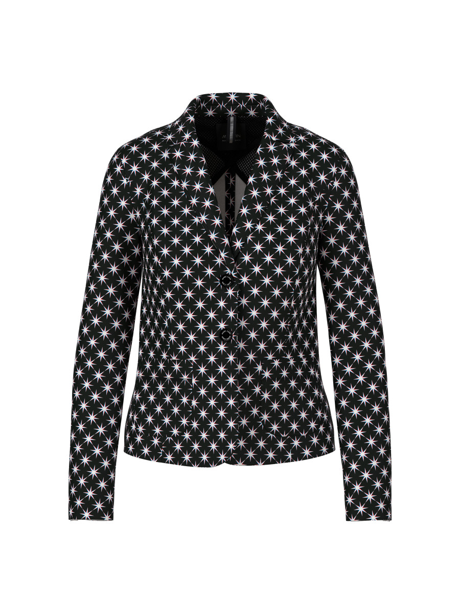 Blazer im Snowstar-Print