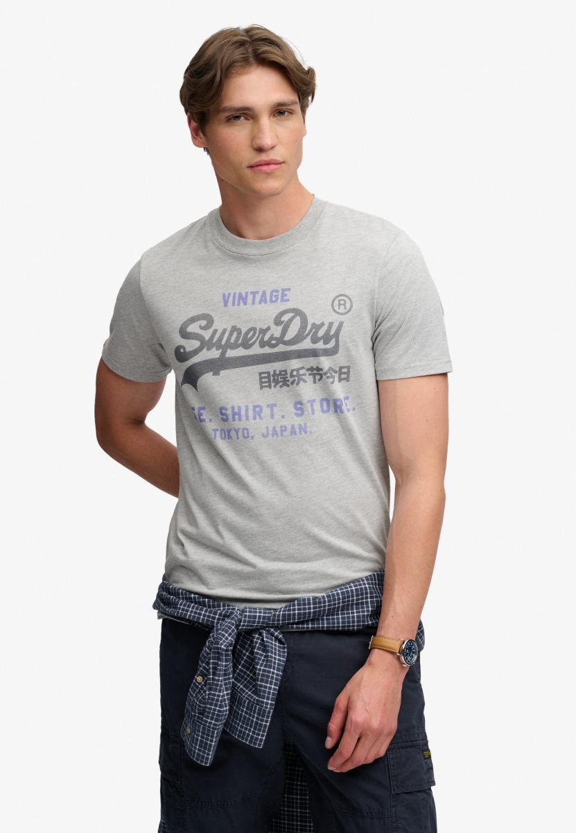 Herren T-Shirt Vintage Logo Heritage