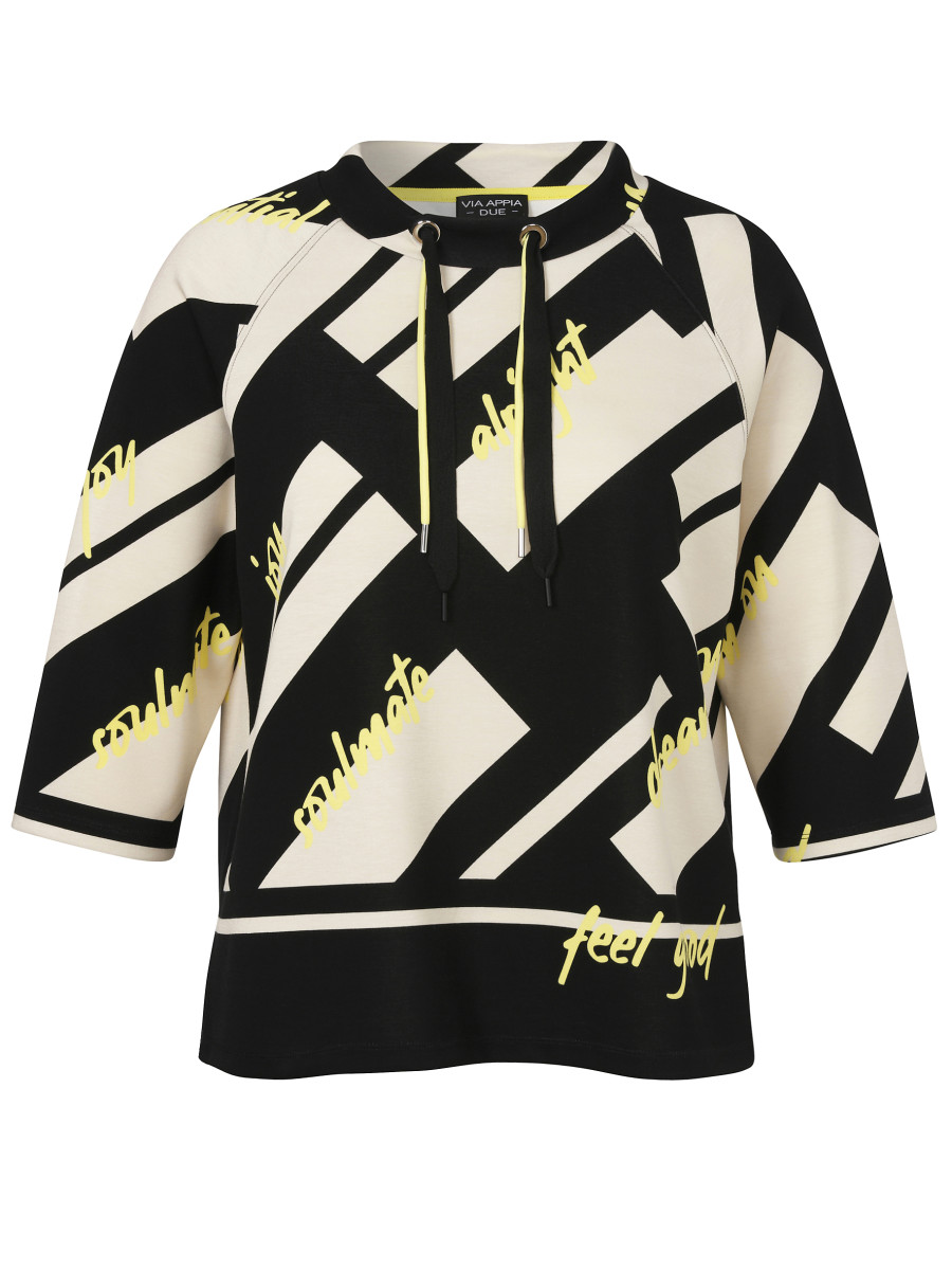 Curvy Sweatshirt 3/4-Ärmel