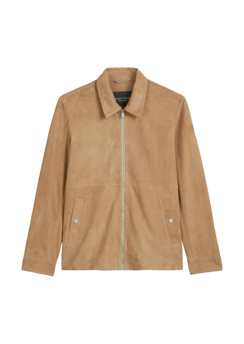 Herren Lederjacke regular