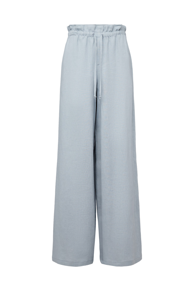 Damen Paperbag Hose Leinen DWINDLE