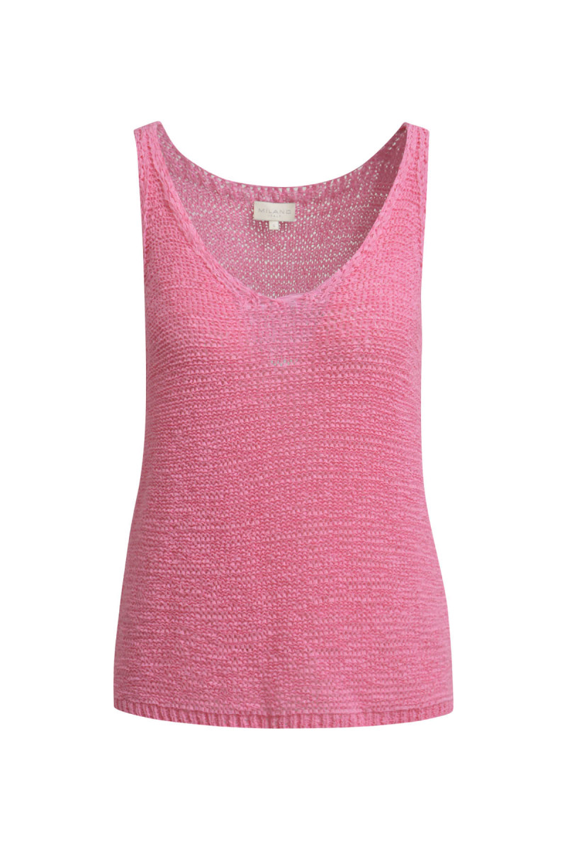 Ärmelloses Stricktop