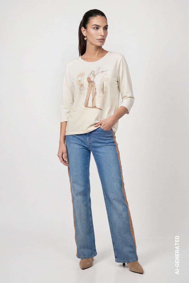 Damen Langarmshirt