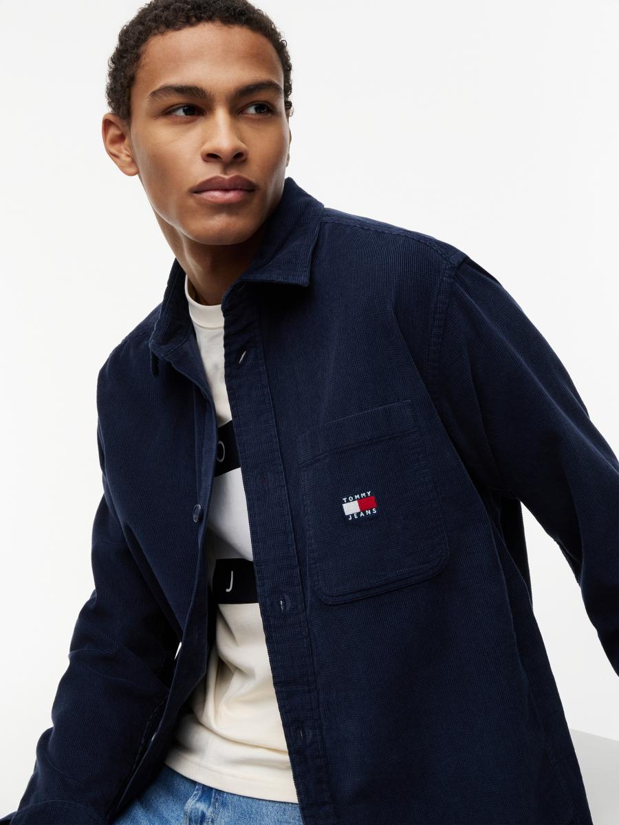 Herren Overshirt Brick Cord