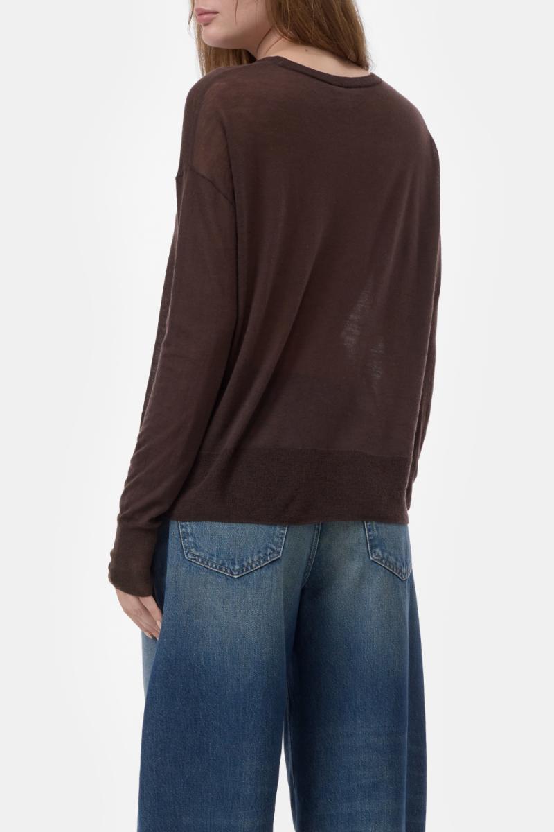 Damen Langarmshirt aus Wolle