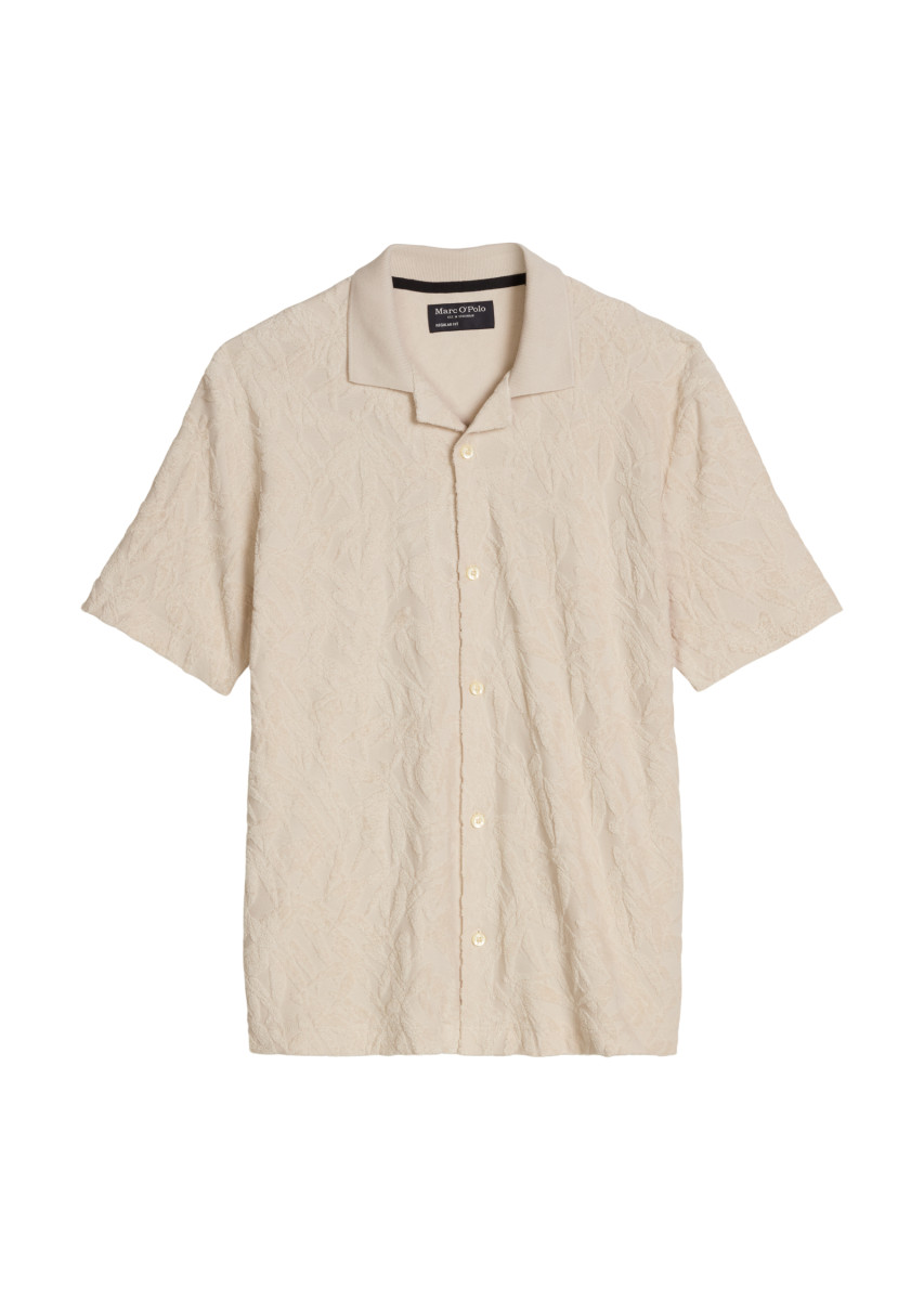 Herren Frottee-Poloshirt