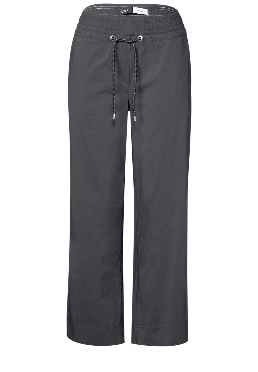 Damen Hose Wide Leg 7/8