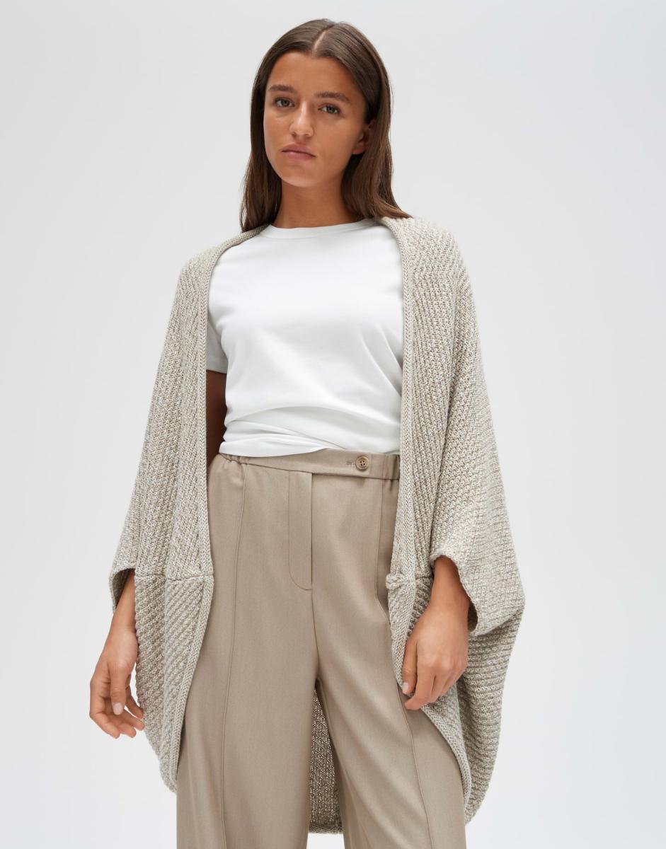 Damen Strickcape Amaryllis
