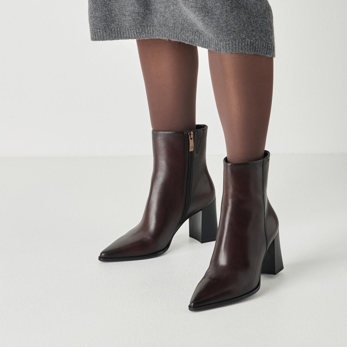 Damen Stiefel Blockabsatz