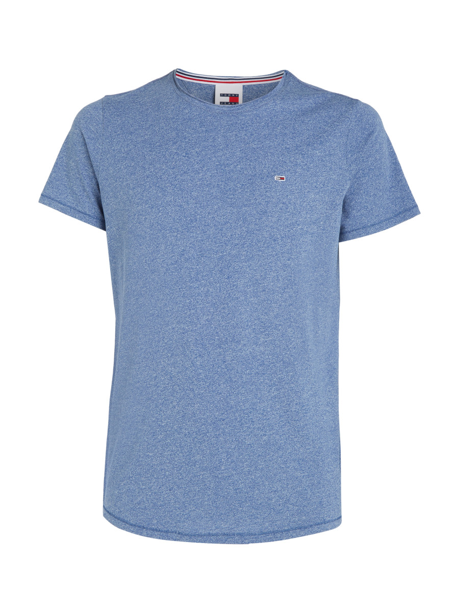 Herren T-Shirt Slim Jaspe C Neck