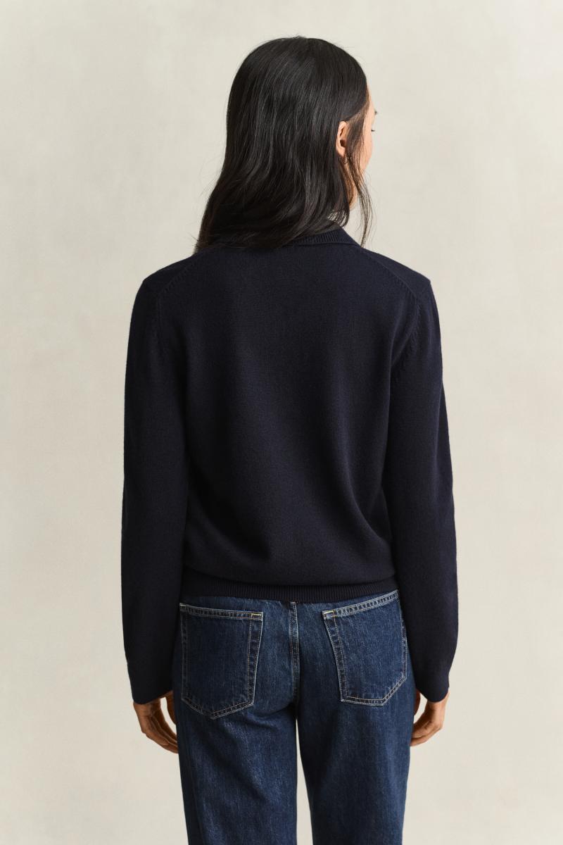 Damen Rugger-Pullover aus Lambswool