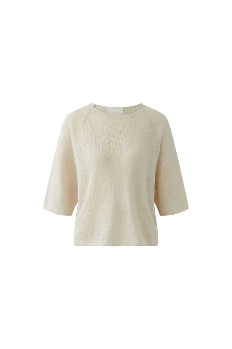 Damen Leinen-Pullover