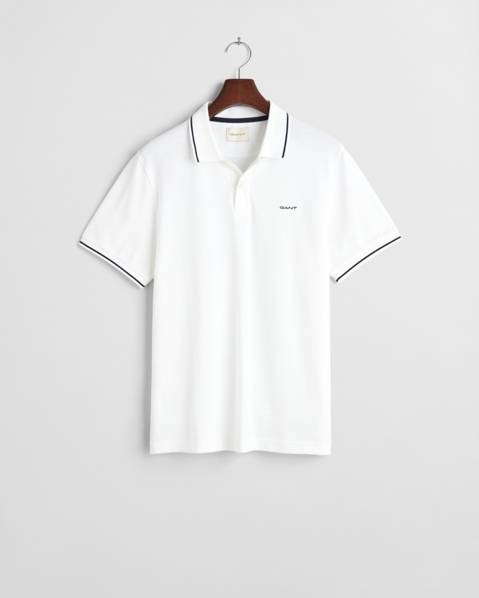 Herren Poloshirt Tipped Piqué