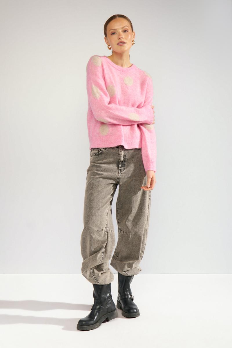 Damen Pullover Nusuri Dot