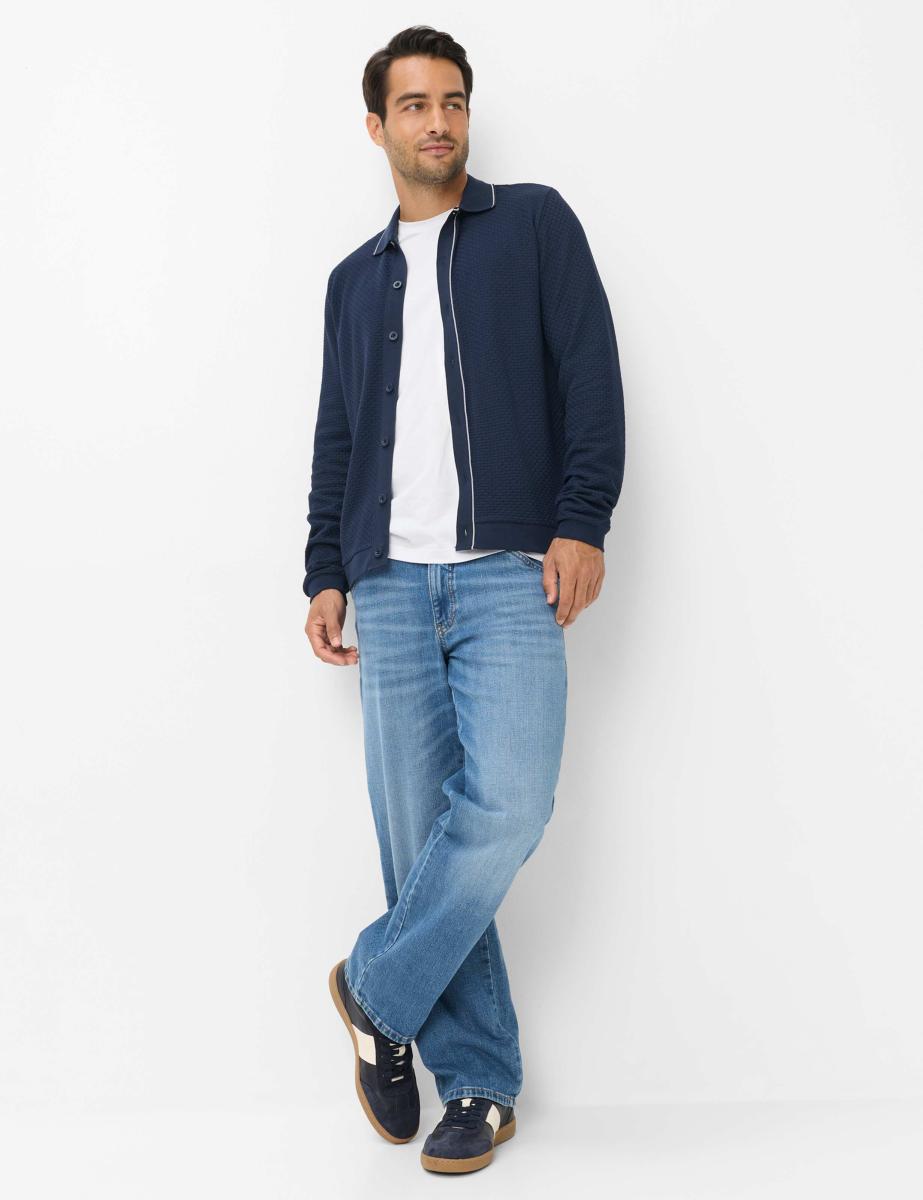 Herren Strickpolo Style Paris